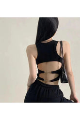 Sports Tank with Bra Pad Shoptery