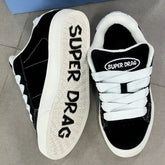 Super Drag Edgy Skate Sneakers Shoptery