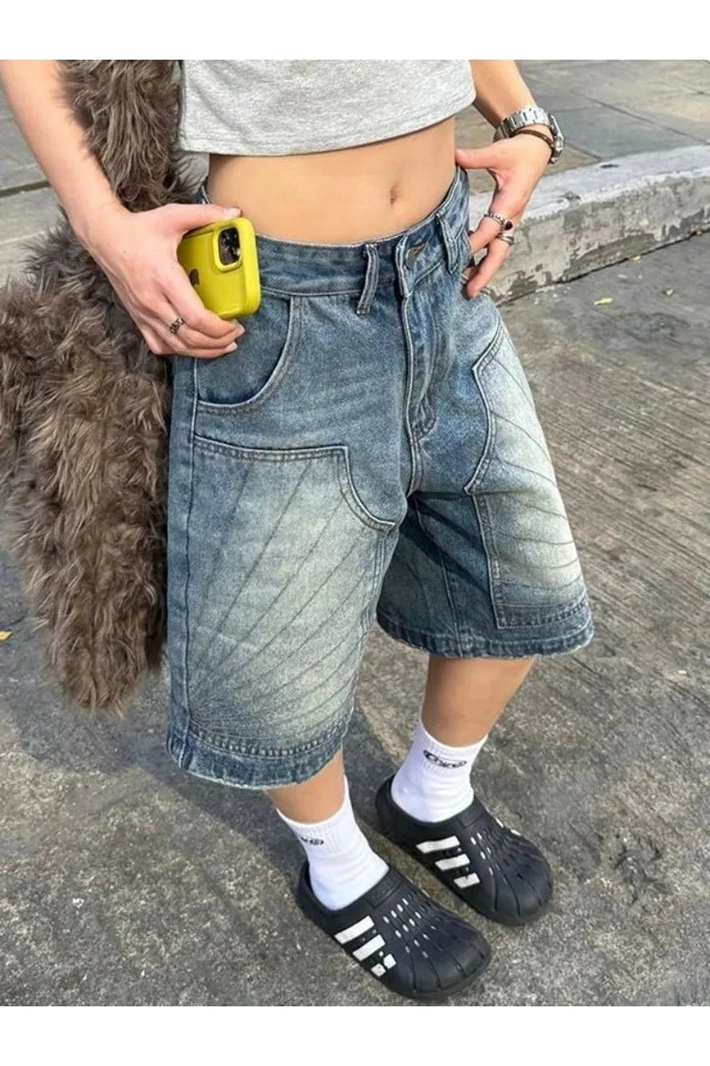 Y2k Baggy Shorts Shoptery