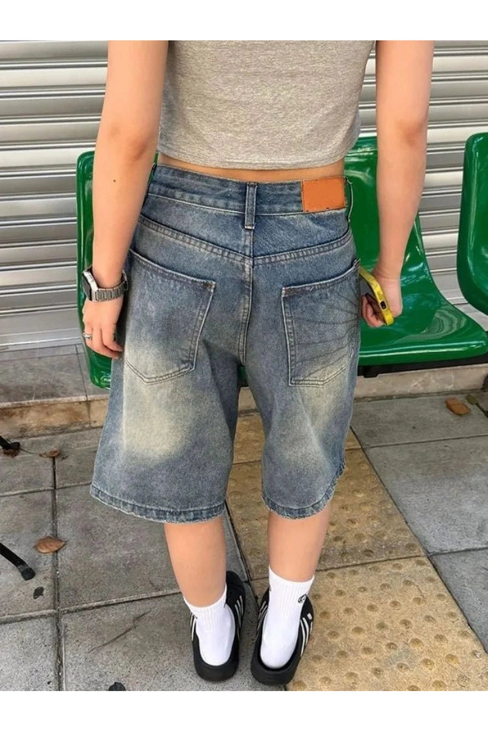 Y2k Baggy Shorts Shoptery