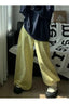 Yellow Fleece-lined Sweatpants Yellow Shoptery