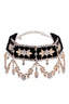 Necklace – Aesthetic Rhinestone – Curated Look for Special Moments Gold Shoptery