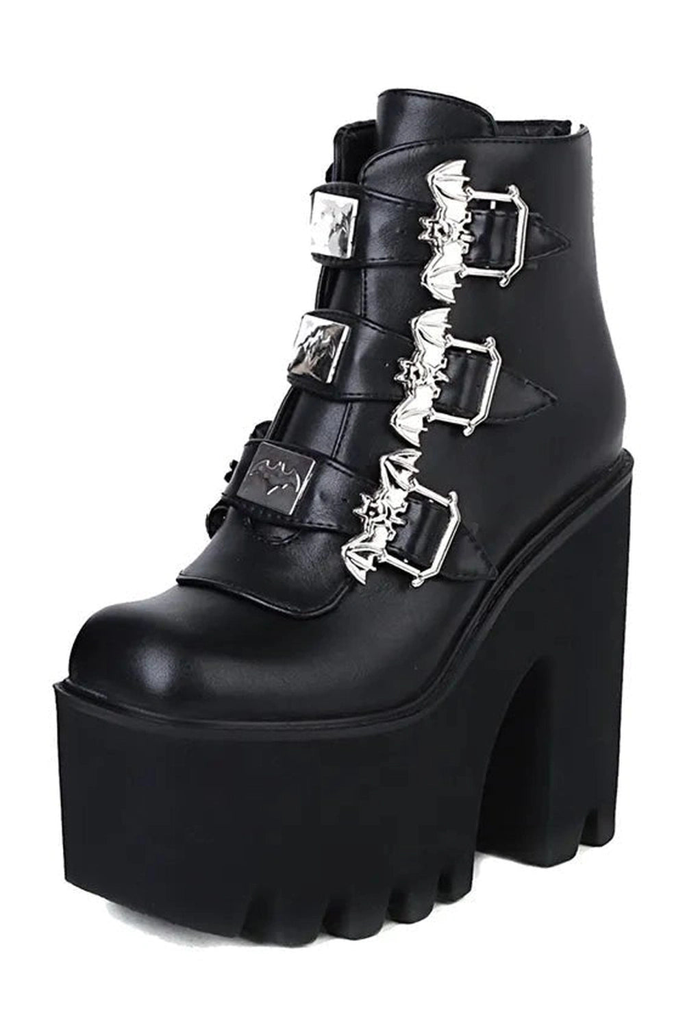 Alt Cobweb Vampire Cosplay Boots pu Shoptery