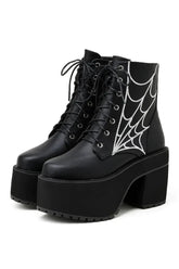 Alt Rivet Burgundy Platform Shoes Shoptery