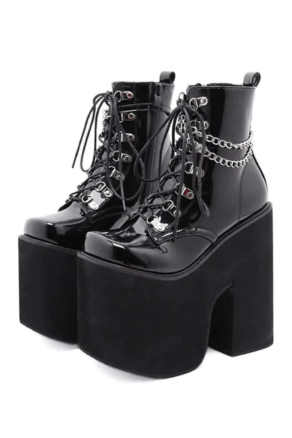 Alt Autumn Buckle Strap Combat Boots Shoptery