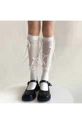 Acubi Knee Socks white One Size Shoptery