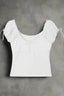 Top – Coquette Cap – Streetwear Style WHITE Shoptery