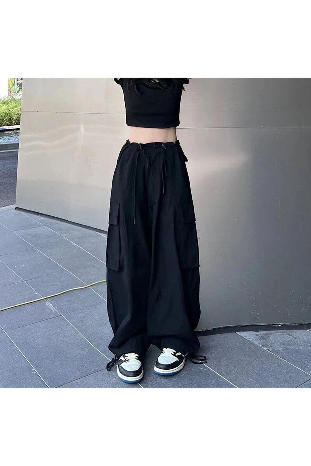 Harajuku Y2K Cargo Joggers Shoptery