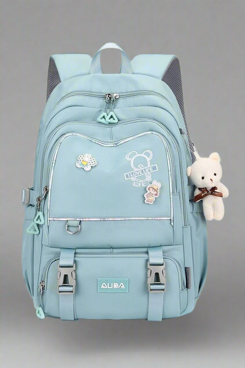 Pastel Large Backpack Kawaii blue Shoptery