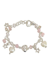 Y2k Pink Star Pastel Fairy Bracelet Shoptery