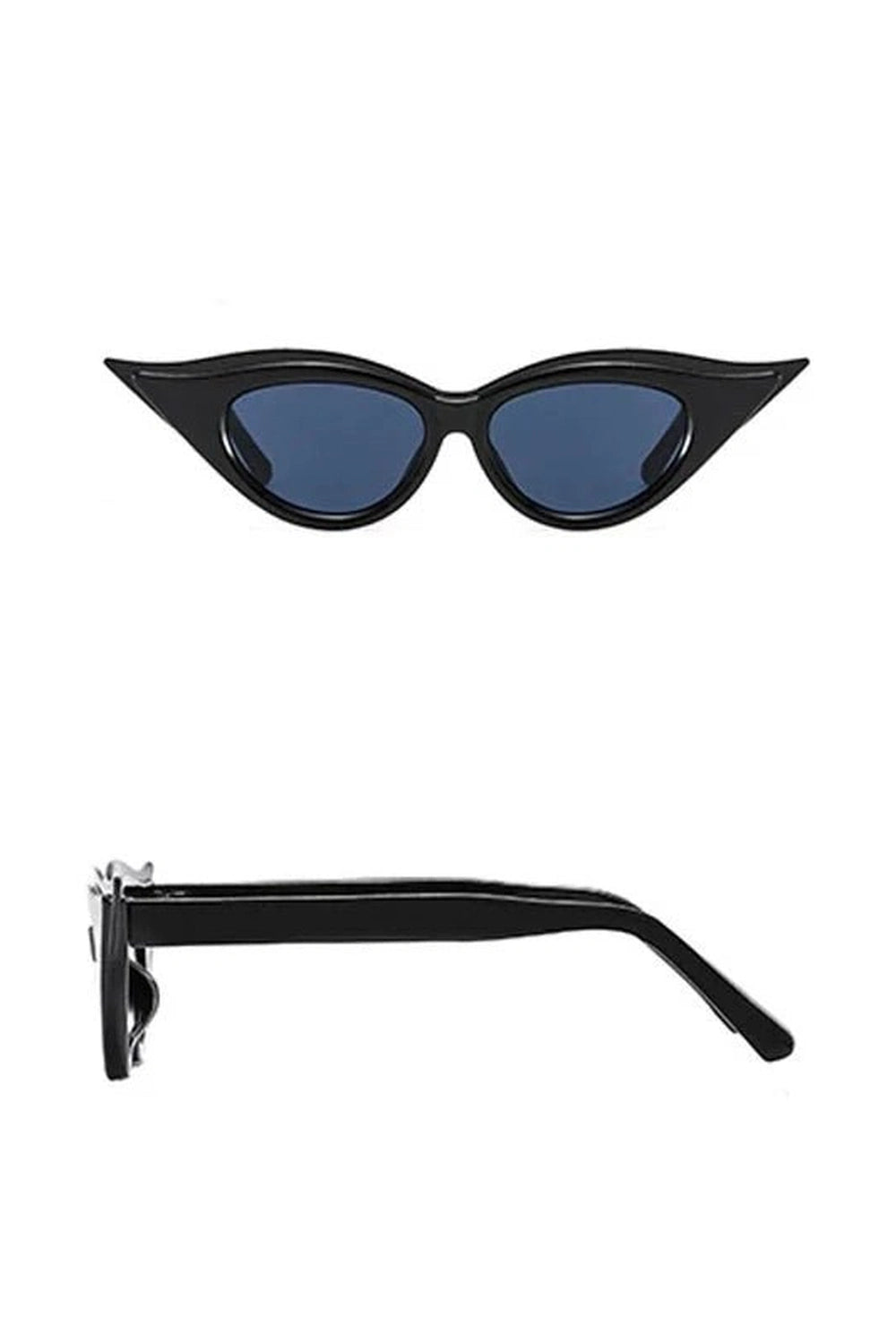 Retro Cat Eye Trendy Sunglasses Shoptery