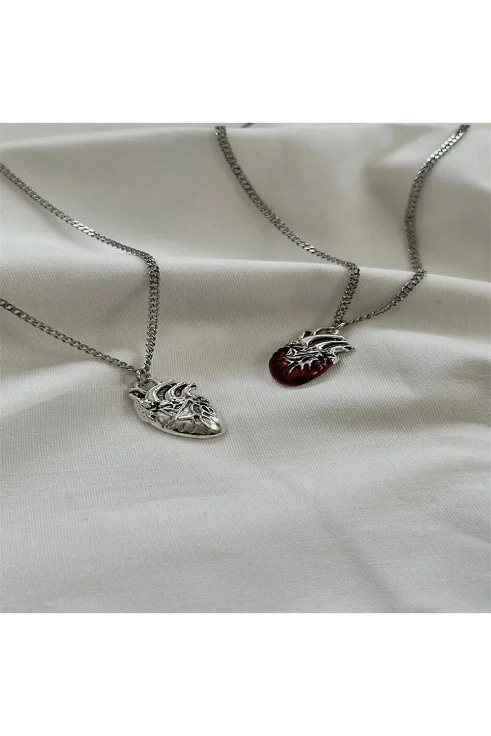 Aesthetic Vivid Heartbeat Pendant Shoptery