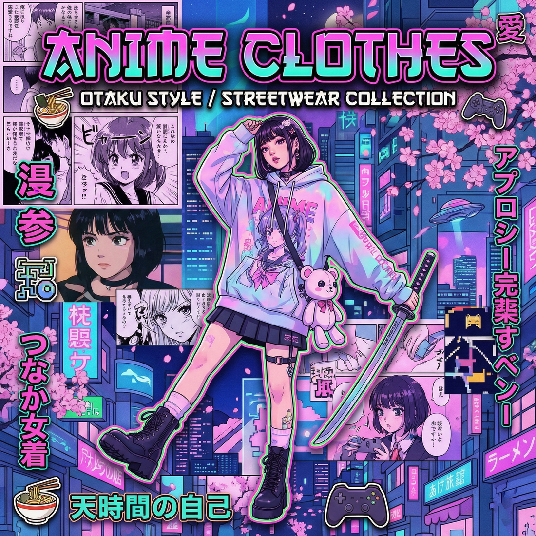 Anime Aesthetic Clothing