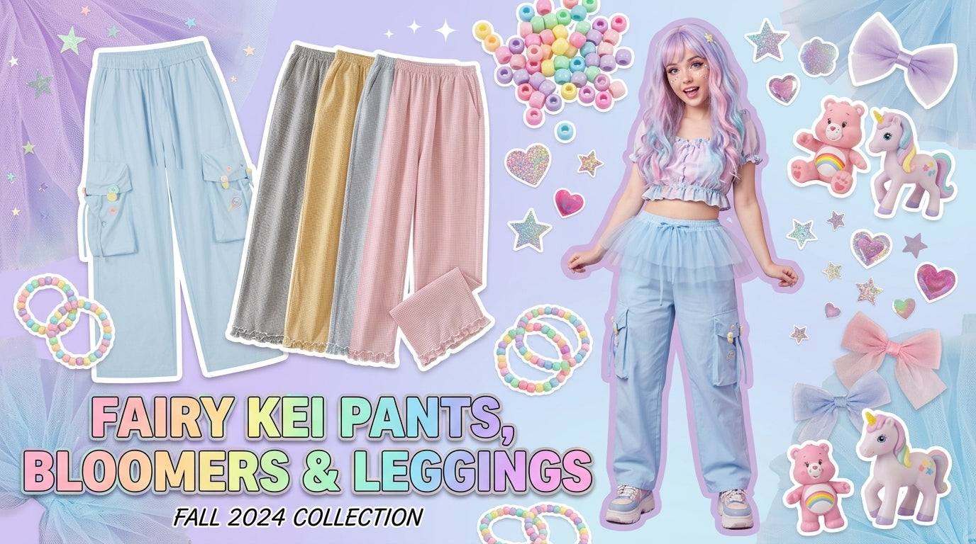 Fairy Kei Pants, Bloomers & Leggings