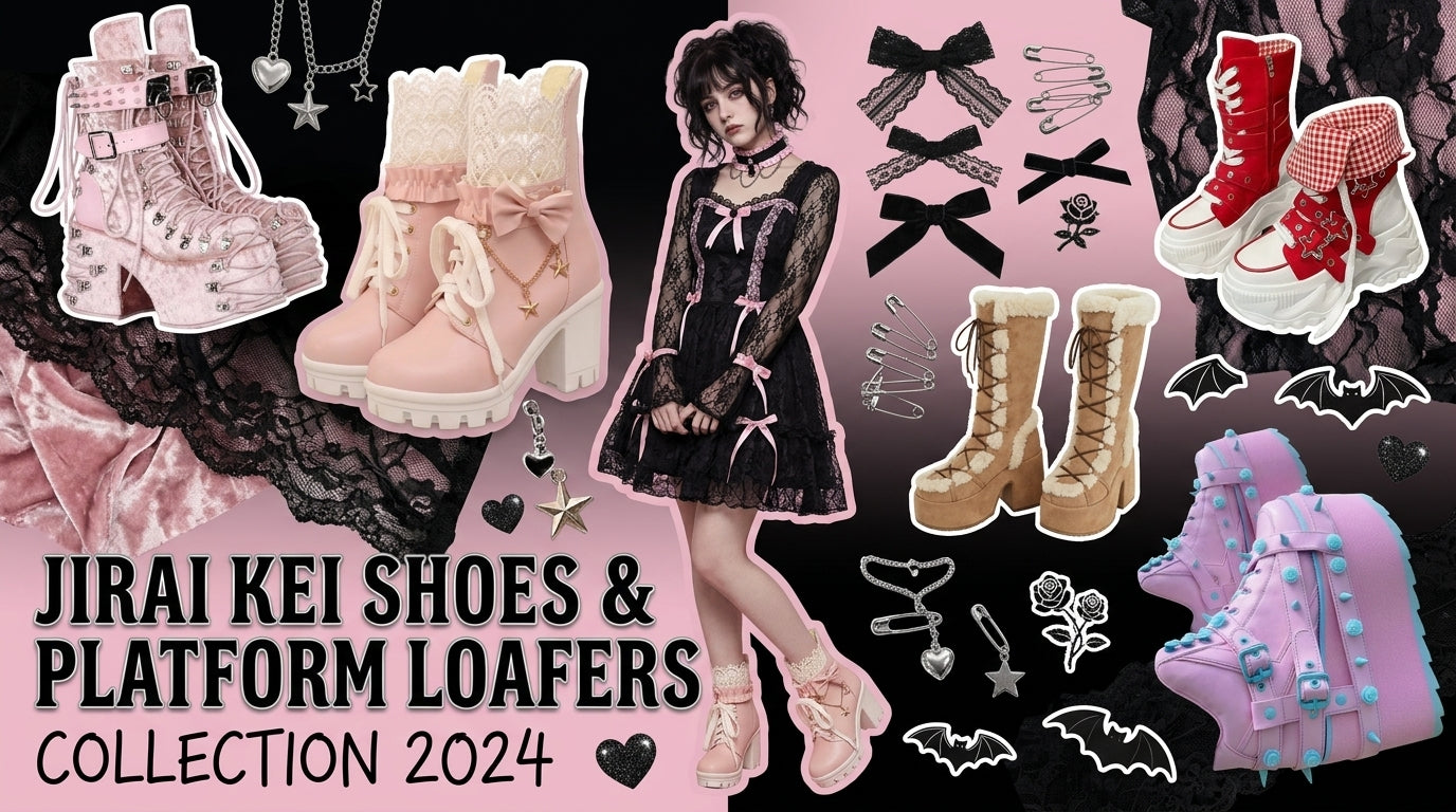 Jirai Kei Shoes & Platform Loafers