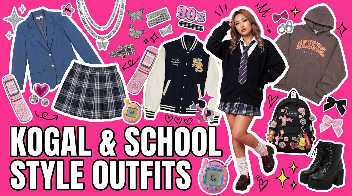 Kogal & School Style Outfits