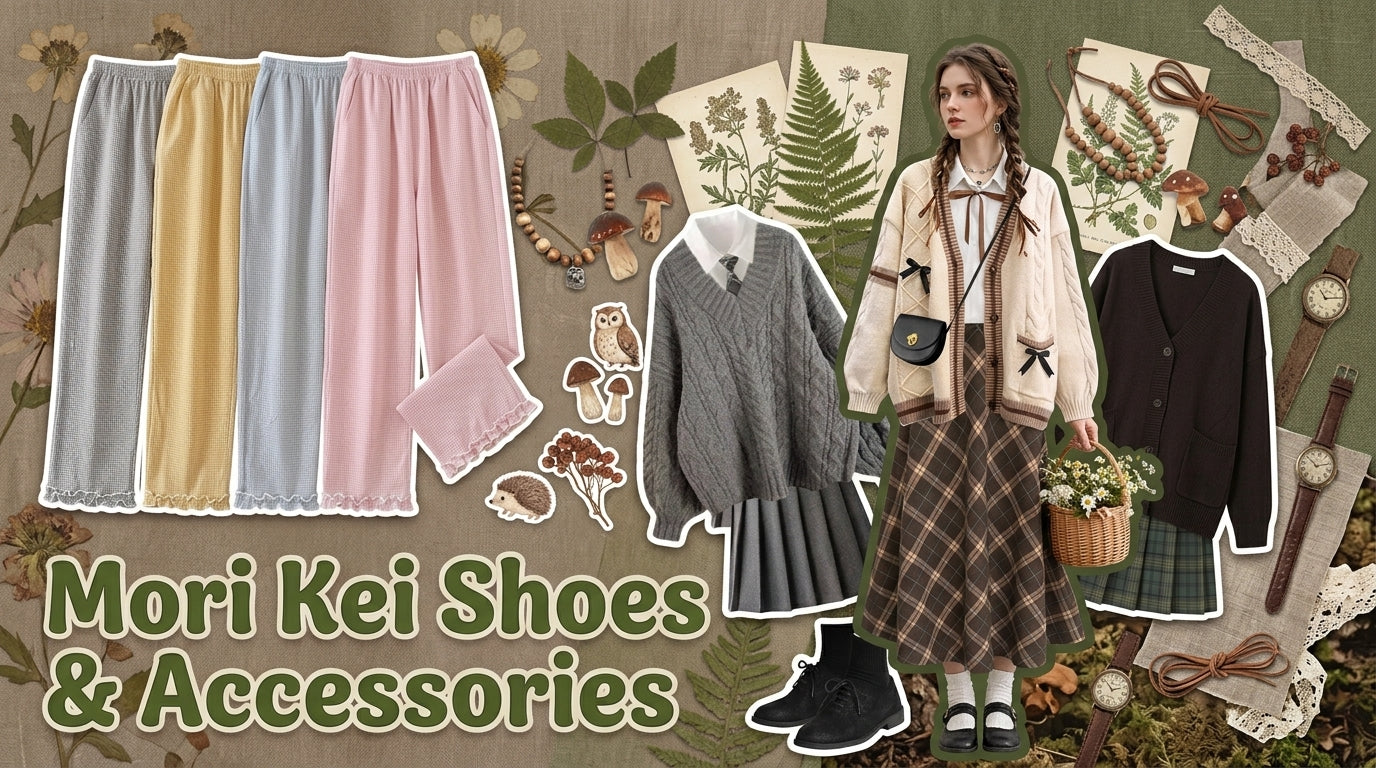 Mori Kei Shoes & Accessories