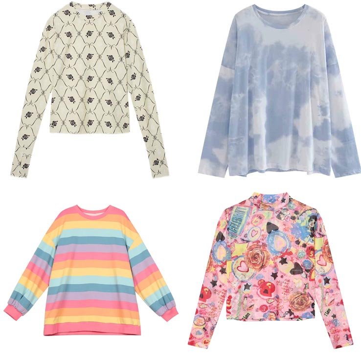 Cute Long Sleeve Shirts - Shoptery