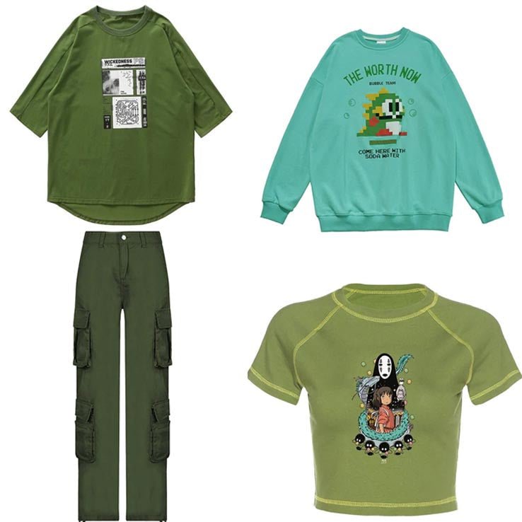 Green Aesthetic Clothes & Outfits - Shoptery