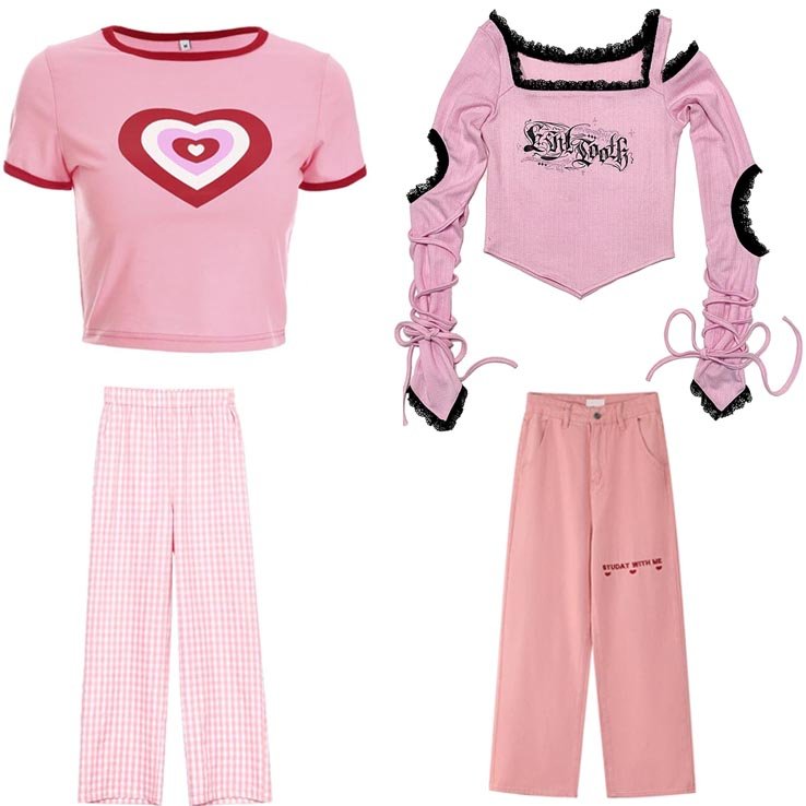 Pink Aesthetic Clothes & Outfits - Shoptery