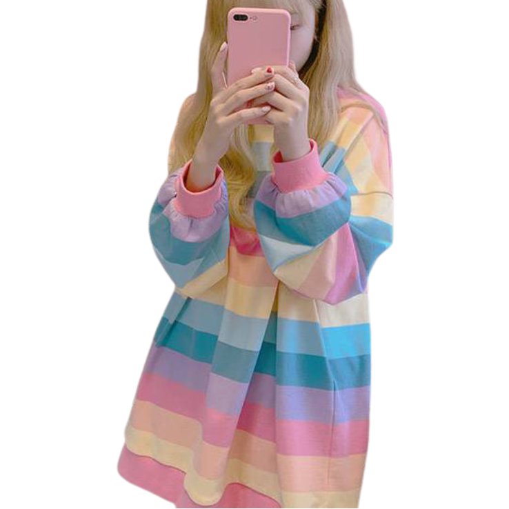 Rainbow Aesthetic Clothes & Outfits - Shoptery