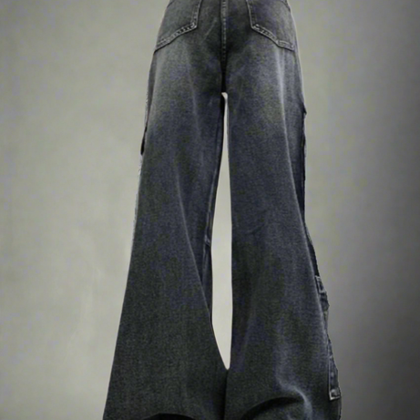 Urban Utility Y2k Cargo Jeans Shoptery