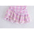 Pastel Plaid Ruffle Skirt