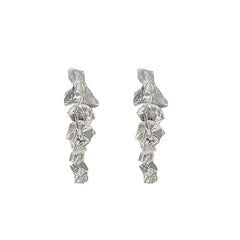 Crystal Cascade Drop Coquette Earrings clean Shoptery