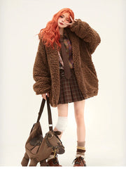 Teddy Mood Hooded Kawaii Jacket Shoptery