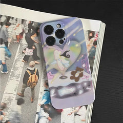 Dreamland Ghost Bear iPhone Case 2 Shoptery