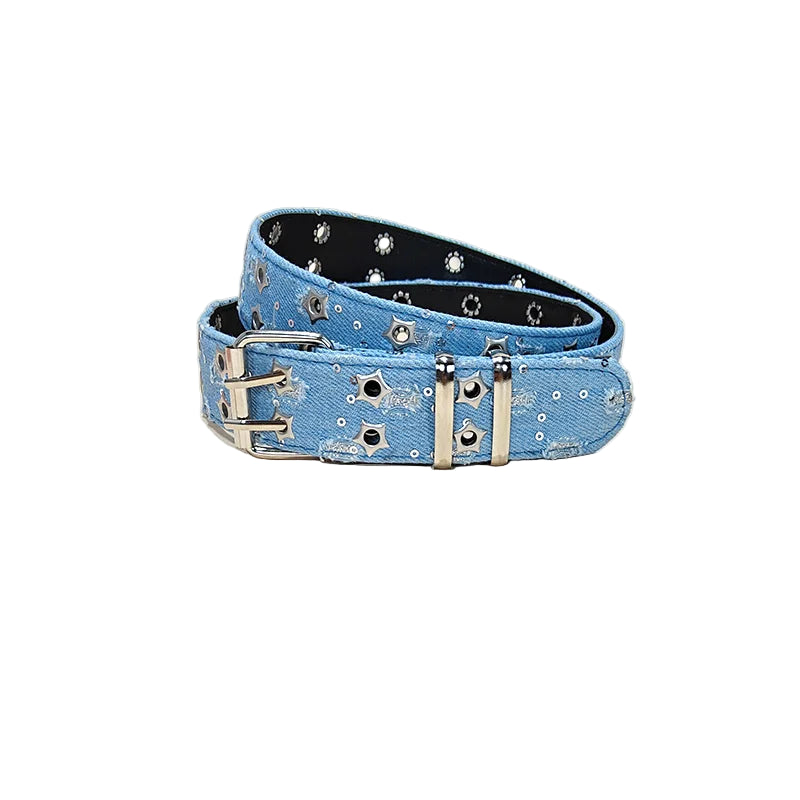 Stardust Sparkle Punk Belt SKY BLUE Shoptery