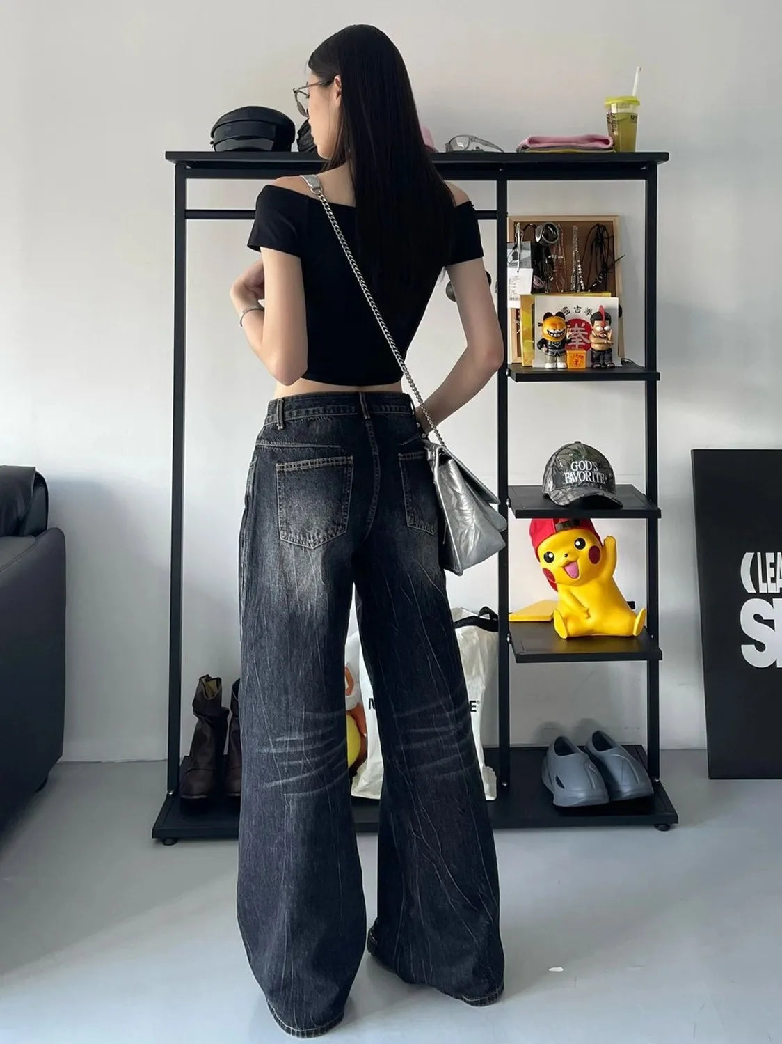 Alt Midnight Groove Wide Leg Jeans Shoptery