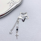 Decora Star Hair Clip Set with Chain Tassel & Bead Charms 4 Shoptery
