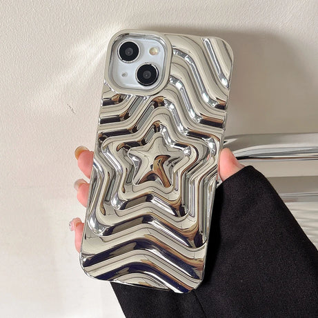 Galactic Pulse Mirror Y2k iPhone Case Shoptery