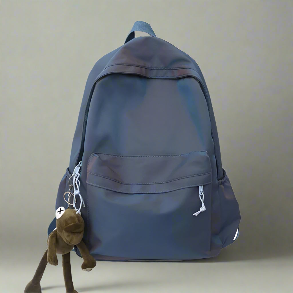 Plush Buddy Gradient Aesthetic Backpack Blue 31cmx14cmx42cm Shoptery