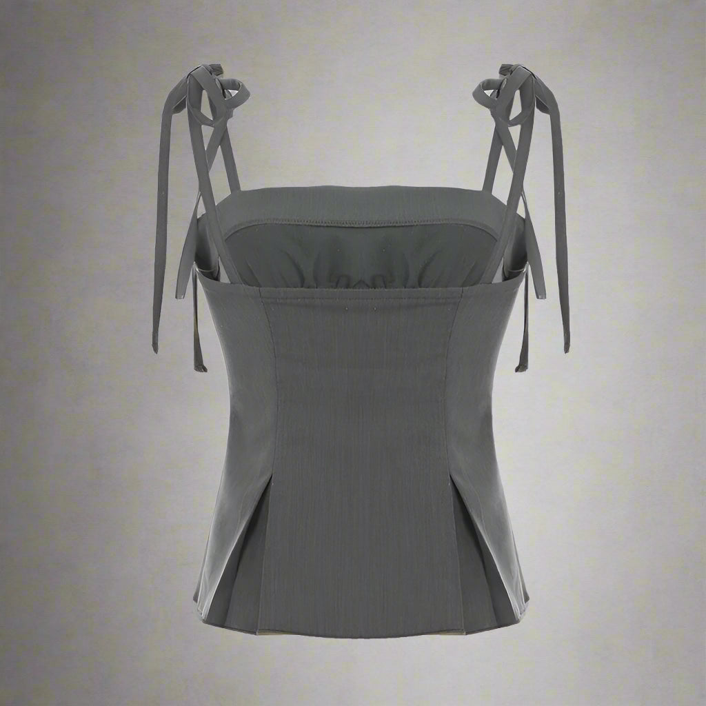 Soft Alt Bow Corset Top Shoptery