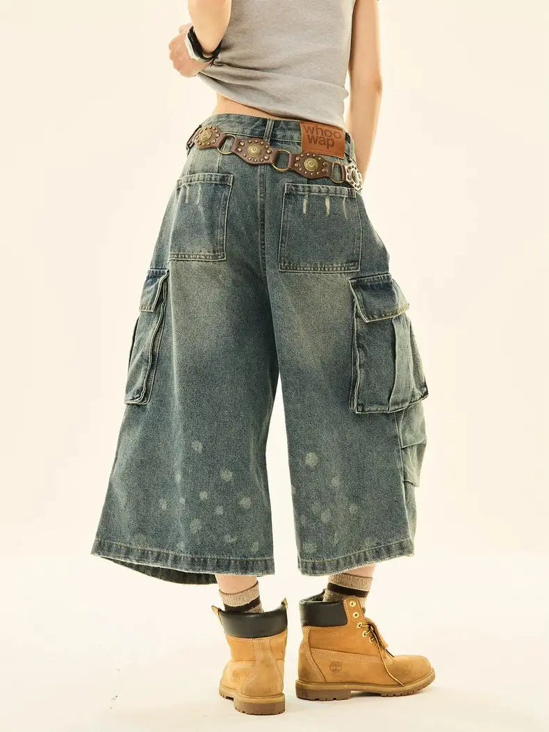 Rugged Core Utility Y2k Shorts Shoptery