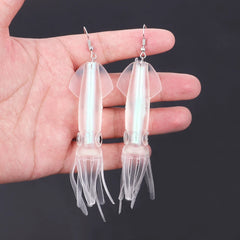 Mermaidcore Abyss Squid Drop Earrings Shoptery