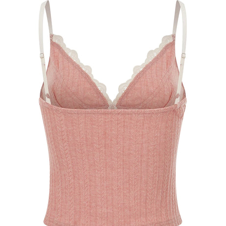 Coquette Sage Blossom Ribbon Top Shoptery