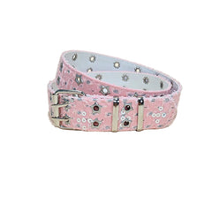 Stardust Sparkle Punk Belt Pink Shoptery