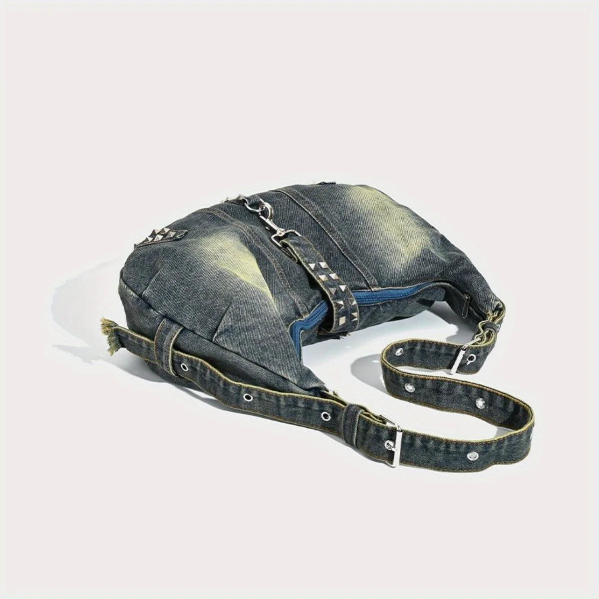 Ash Reign Washed Denim Bag Shoptery