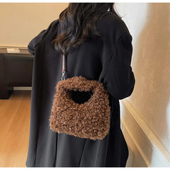 Plush Sweet Shoulder Bags Shoptery
