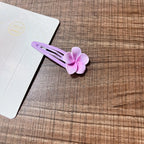 Decora Sakura Snap Clip Set Pink Cherry Blossom Hair Clips jdh purple Shoptery