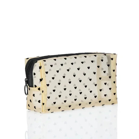 Sheer Hearted Aesthetic Cosmetic Bags Beige-NO.4 Shoptery