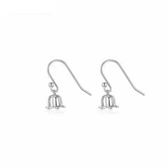 Lily Drop Aesthetic Earrings SILVER PLATED CHINA Shoptery