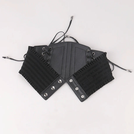 Gothic Lock & Lace Corset Goth Belt Shoptery