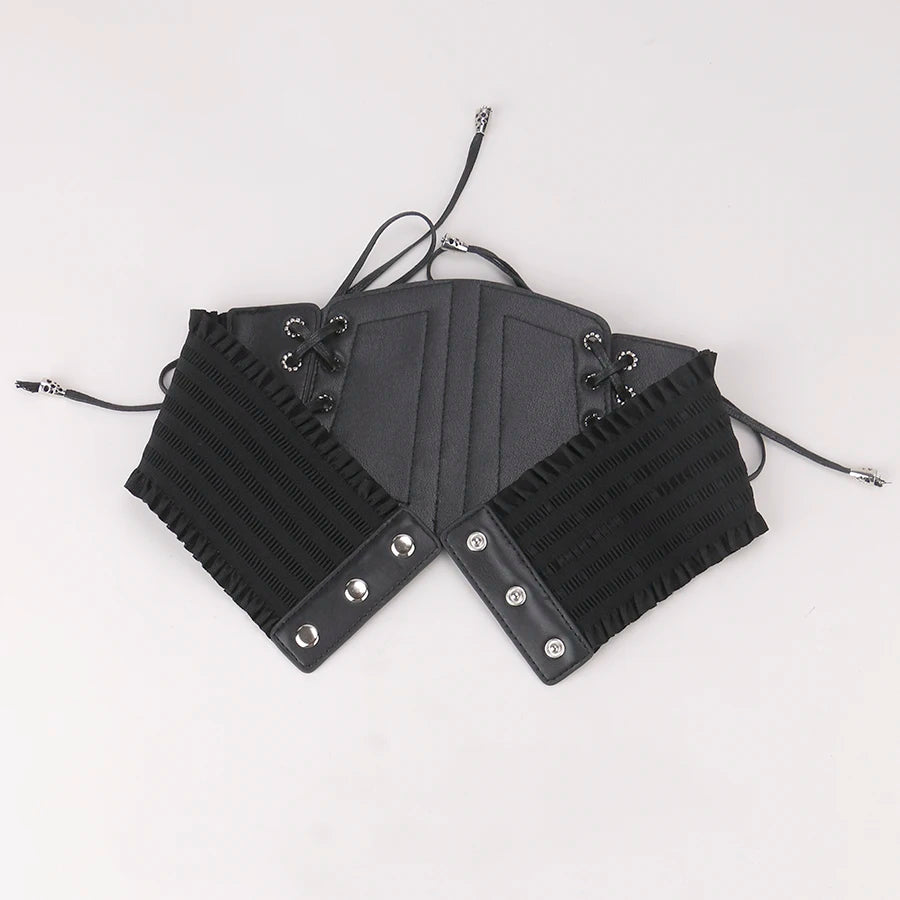 Gothic Lock & Lace Corset Goth Belt Shoptery