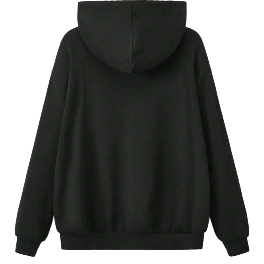 Sweet Skull Star Emo Hoodie Shoptery