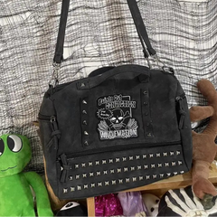 Dead Conviction Studded Y2k Shoulder Bag Shoptery