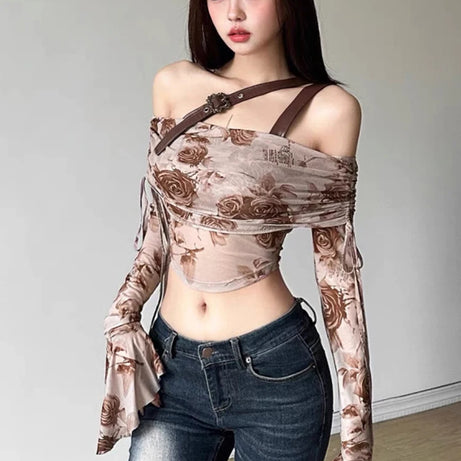 Strap Coquette Top Shoptery